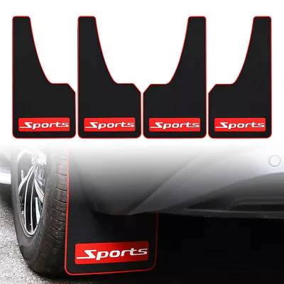 4x Splash Guard Mud Flaps Mudflap Mudguards Front & Rear Car Truck Universal US • $52.12