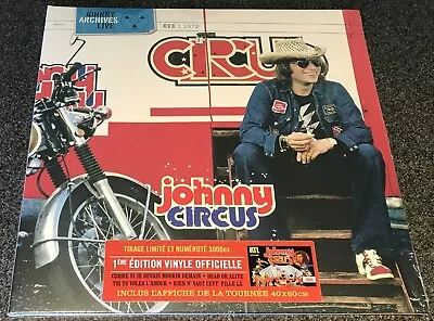 Johnny Hallyday-johnny Circus Ete 1972-eu 2022 Lp-limited 3000-new & Sealed • $59.56