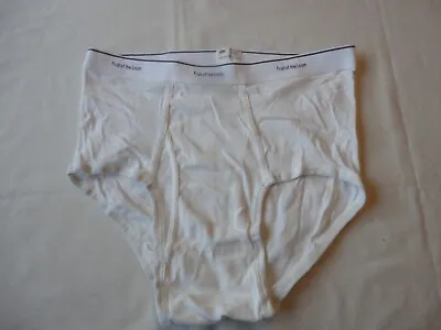 Fruit Of The Loom True Vintage Men's Tightly Whites Briefs Size Large • $12.99