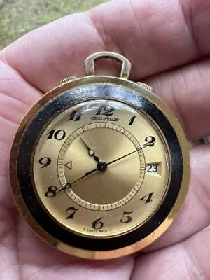 Vintage Jaeger-LeCoultre Memovox K911 Travel/Pocket Watch W/ Alarm Ref #11003 • $1105