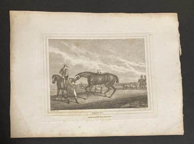 £9.99 • Buy Etching By Samuel Howitt RACING 