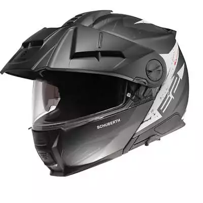 Schuberth E2 Explorer Grey Modular Helmet - New! Fast Shipping! • $626.09