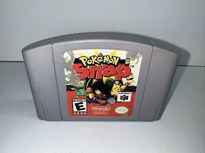 Pokemon Snap Nintendo 64 N64 1999 Game Cartridge Game Only Authentic Tested • $18.88