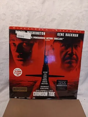 Crimson Tide Laserdisc Widescreen THX Denzel Washington Gene Hackman NEW SEALED  • $9