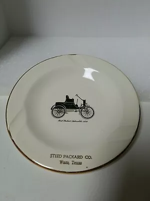 First Packard Automobile 1899 Ashtray Marked Crest O'Gold 22K Sabin Vintage • $13