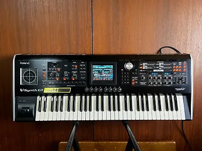 $2300 • Buy Roland V-Synth GT Version Ver 2.0 61key SYNTHESIZER COSM W/ Case