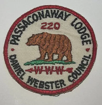 OA Lodge 220 Passaconaway  Patch Boy Scout New Hampshire CC3 • $5.99