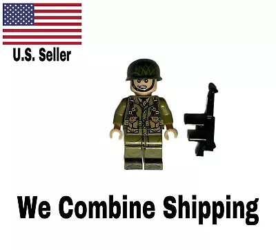 Lego WW2 US GI Includes Free Weapon • $5.56