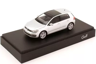 Vw Golf 7 Vii Gt Tsi Tdi Highline 5 Door Silver 1:43 Herpa (oem Dealer Model) • $410.24