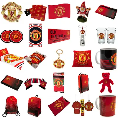 Official MANCHESTER UNITED FC Merchandise Birthday Christmas Gift Ideas Fan • £13.99