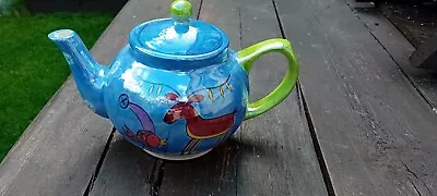 Teapot From Mark And Spencer Large Christmas Theme • £8