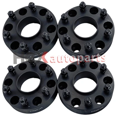 $89.99 • Buy 4x 1.5  6x5.5 Hubcentric Wheel Spacers 14x1.5 Fits Chevy Silverado Sierra 1500