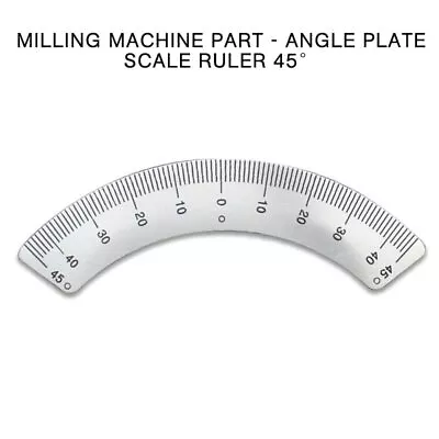 Protractors Milling Machine Part Angle Plate Scale Ruler 45° Measuring Tools • $6.99