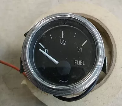 VDO FUEL GAUGE VDO COCKPIT INTERNATIONAL FUEL LEVEL Gauge 12  Volt 1189 • $10