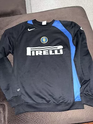 $175.99 • Buy Rare VTG Total 90 NIKE INTER MILAN Y2K Training Pullover Mens Medium