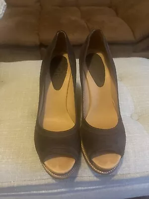 Michael Kors Women Shoes Size 9 Brown Open Toe • $27.50