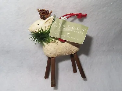 Reindeer Seasons Midwest Of Cannon Falls Ornament - MWT • $19.99