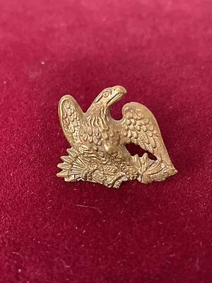 Cockade Eagle Hat Pins Civil War Pewter • $79