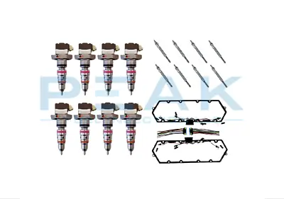 $875 • Buy SET (8) 7.3 POWERSTROKE FUEL INJECTORS 1999-03 CODE AD And 1 AE SUPERKIT