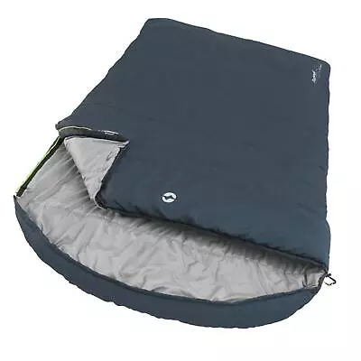 Outwel Campion Lux Double Sleeping Bag Camping 3 Season 2 Person Large Bed • £76.95