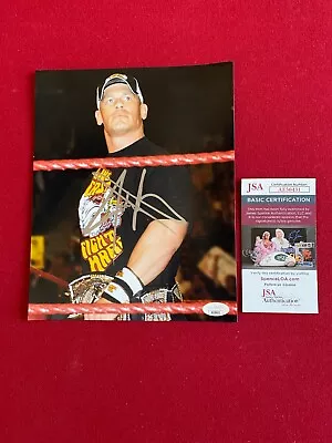 John Cena  Autographed  (JSA) WWE 8x10 Photo  (Scarce / Vintage) • $199