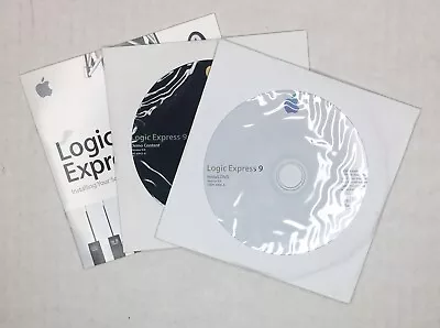 Apple Logic Express 9: Music Editing/Composing For Intel-based (Mac) CIB W/ Key • $39.99