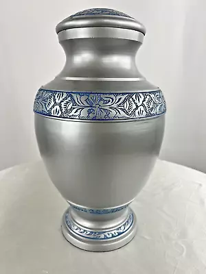 GSM Brands Cremation Urn For Adult Human Ashes - Large Handcrafted Funeral Jar • $40