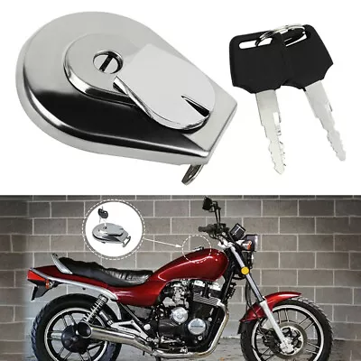 Fuel Gas Tank Cap Cover Lock With 2 Keys For Honda CB700SC Nighthawk 1984-1986 • $9.97