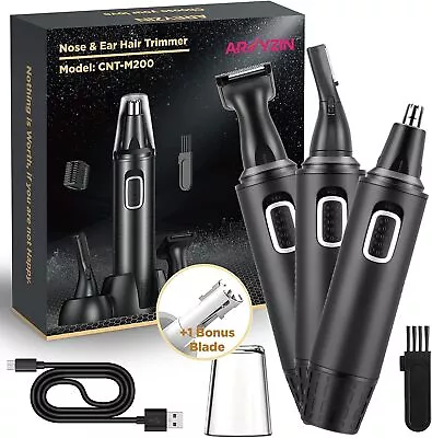 Nose Hair Trimmer 3-in-1 Versatile Rechargeable Ear And Nose Trimmer For Men&... • $25.60