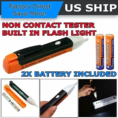 Voltage Electricity Tester Volt Detector Test Pen AC Non-Contact Sensor 90-1000V • $7.79