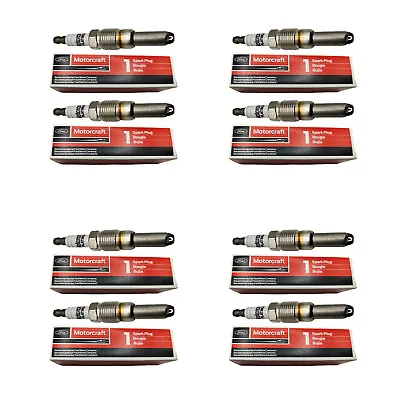 8 Pack SP-514 Spark Plugs For Ford 4.6L Motorcraft PZK1F PZH1F SP-547 New • $47.49