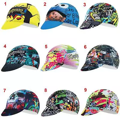 Men's Vintage Cycling Cap Bike Cycle Cap Cycling Hat Under Helmet Cap Visor Hat • $17.59