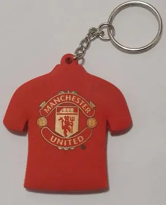 Manchester United Red Shirt Keyring Visit Malta Promotional Sponsors Marks • £6.99