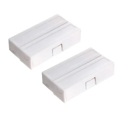 2pcs MC-51 Surface Mount Wired NC Door Sensor Alarm Magnetic Reed Switch White • $8.22