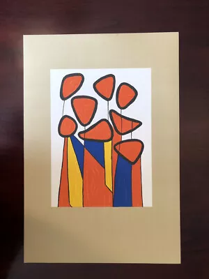 Alexander Calder Special Deal 2 Print Set: (Flowers) Composition & Spirales • $129