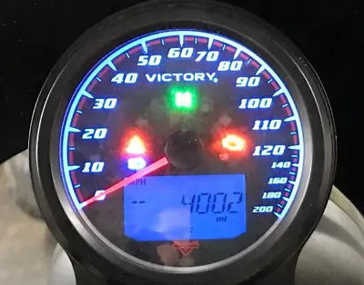 2017 Victory Gunner Speedometer Speedo Gauge 4002 Miles 3280664 • $300.22