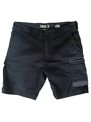 FXD - Work Shorts - Style WS.3 Stretch - Mens Size 36 - Black • $29.95