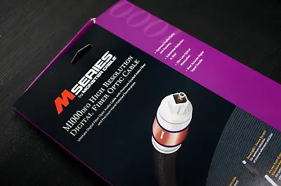 Monster M Series Toslink M1000 Dfo Fiber Optic Cable 16  • $149
