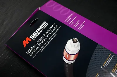 Monster M Series Toslink M1000 Dfo Fiber Optic Cable 4  • $109