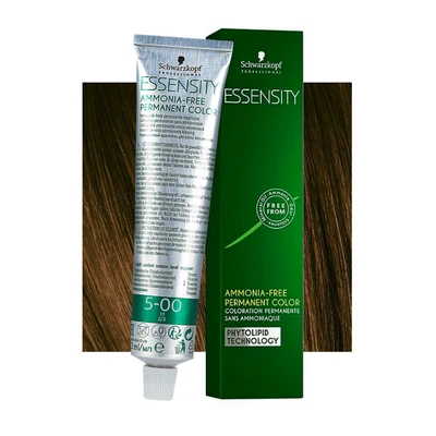 Schwarzkopf Essensity 5-00 Light Brown Extra 60ml - Ammonia-free Permanent Colou • £17