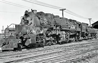 Kansas City Southern Railroad Steam Locomotive 759 2-8-8-0 Articulated KCS Train • $8.49