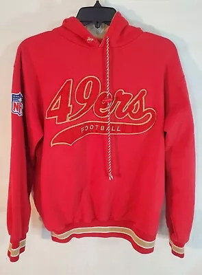 Vintage San Francisco 49ers Starter Size Large Red Hoodie Sweatshirt  • $58.78