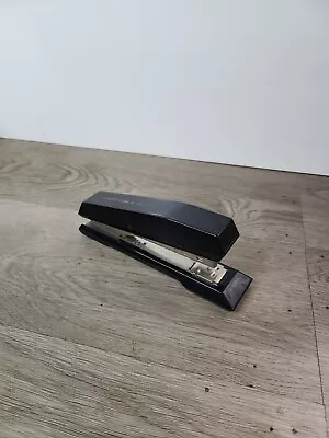 FABER CASTELL Stapler Black FC-17 Vintage Property Boatd Of Education Marked • $7