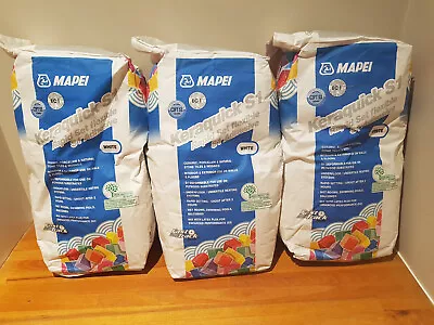 X3 Mapei Keraquick S1 Wall & Floor Rapid Set Flexible Tile Adhesive White 10kg • £45