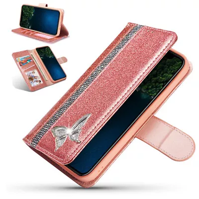 $4.65 • Buy Leather Wallet Card Case For IPhone 7 8 Plus X XR XS 11 12 13 Pro Max Back Cover