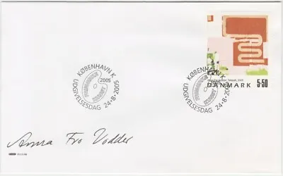 Denmark FDC 2005 Paintings Telepathy By Anna Fro Vodder Mint • $3