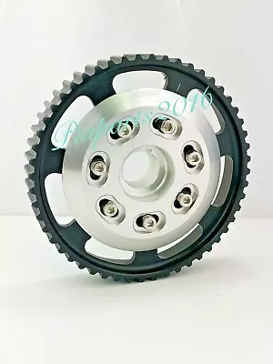 Adjustable Silver Cam Gear Sprocket Fits VW 99-05 Golf Jetta 2.0L MKIV SOHC • $69.91