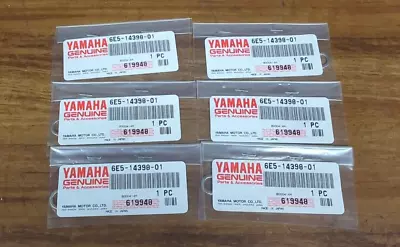 (6)  Yamaha Marine 6E5-14398-01  CARBUETOR Gasket OEM New Factory Boat Parts • $11.24