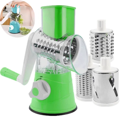 $21.99 • Buy 2023 Multifunctional Manual Drum Cutter Slicer Hand Chopper Potato ShredderABS