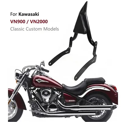Passenger Sissy Bar Backrest For Kawasaki Vulcan VN 900 2000 All Classic Custom • $168.88